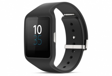 Sony SmartWatch 3, 1.6'', 320 x 320 Pixeles, Android, Bluetooth 4.0, Negro 
