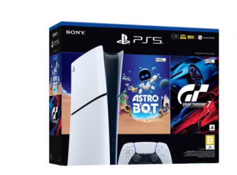 Sony Slim Astro Bot 1TB, Wi-Fi, Negro/Blanco 
