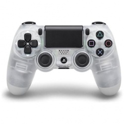 Sony Gamepad DualShock 4, Inalámbrico, Bluetooth, Transparente, para PlayStation 4 