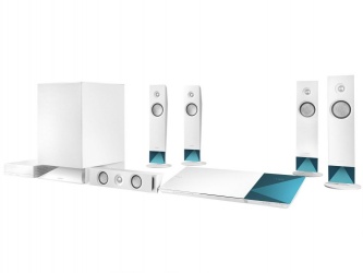 Sony Home Theater BDV-N7100WL, 5.1, 1000W RMS, HDMI, 3D, Blanco, Blu-Ray Player Incluido 