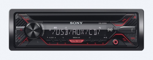 Sony Autoestéreo CDX-G1200U, 55W, MP3/CD/AUX, USB, Negro 