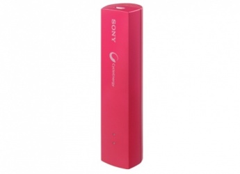 Cargador Portátil Sony CP-ELS/P, 2000mAh, Rosa 