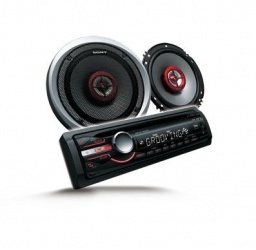 Sony Autoestéreo CXS-3016F, Bluetooth, CD/DVD, MP3/AM/FM, Negro 