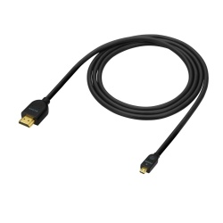 Sony Cable micro HDMI Macho - HDMI Macho, 1.5 Metros, Negro 
