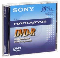 Sony Disco Vírgen para DVD, mini DVD-R, 1 Disco (DMR30) 