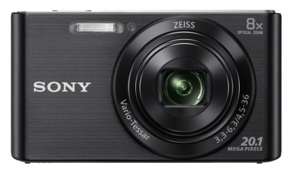 Cámara Digital Sony Cyber-Shot W830, 20.1MP, Zoom óptico 8x, Negro 