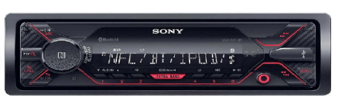 Sony Autoestéreo DSX-A410BT, No disponible, 55W, Bluetooth, USB, MP3, AUX 