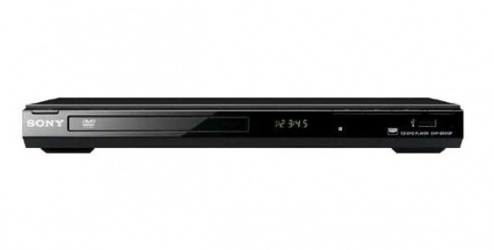 Sony DVD Player DVP-SR510, USB 2.0, Negro 
