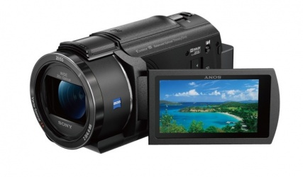 Cámara de Video Sony Handycam 4K AX40 con Sensor Exmor R CMOS, 8.29MP, Zoom óptico 20x, Negro 