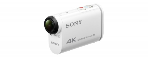 Cámara de Video Sony Action Cam X1000VR 4K con Wi-Fi y GPS, Blanco 