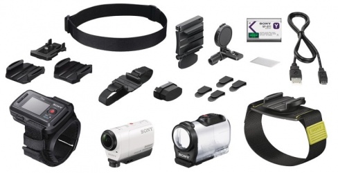 Cámara de Video Sony HDR-AZ1VW, 1920 x 1080 Pixeles, Blanco, incluye Cuerpo + Kit de Montaje Vestible 