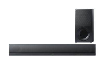 Sony Barra de Sonido con Subwoofer HT-CT390, Bluetooth, Alámbrico/Inalámbrico, 2.1, 300W RMS, Negro 