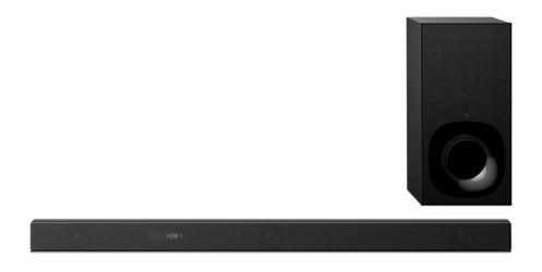 Sony Barra de Sonido con Subwoofer HT-Z9F, Bluetooth, Alámbrico/Inalámbrico, 2/5.1/7.1 Canales, 400W RMS, USB, Negro 