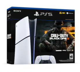 Sony PlayStation 5 Digital Call of Duty: Black Ops 6 Bundle 1TB, Wi-Fi, Negro/Blanco 