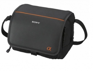 Sony Bolsa de Transporte LCS-BDF para Cámara Alpha, 8 x 30 x 21cm, Negro 