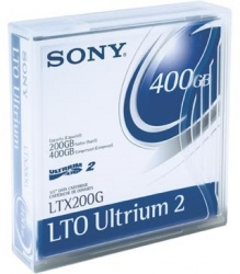 Sony Soporte de Datos LTO Ultrium 2, 200/400GB, 609 Metros 