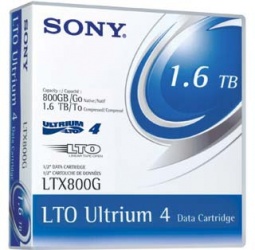 Sony LTO4 Soporte de Datos LTX800G, 800GB/1.6TB, 820 Metros 