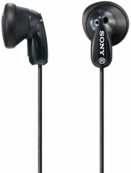 Sony Audífonos de Graves Potentes MDR-E9LPB, Alámbrico, 1.2 Metros, Negro 
