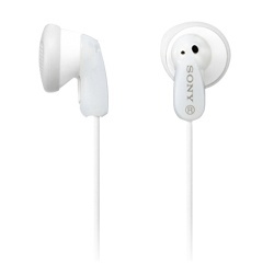 Sony Audífonos de Graves Potentes MDR-E9LP/W, Alámbrico, 1.2 Metros, Blanco 