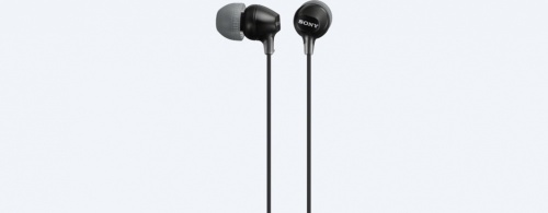 Sony Audífonos Intrauriculares con Micrófono MDR-EX14AP, Alámbrico, 1.2 Metros, 3.5mm, Negro 