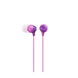 Sony Audífonos MDR-EX15LP, Alámbrico, 1.2 Metros, Violeta 