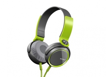 Sony MDR-XB400 Audífonos, Alámbrico, 1.2 Metros, Verde/Gris 