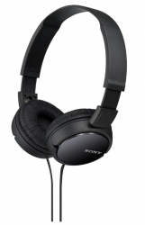Sony Audífonos MDR-ZX110, Alámbrico, 3.5mm, Negro ― Cuenta con ligeras rayaduras. 
