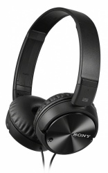 Sony Audífonos MDR-ZX110NC, Alámbrico, 1.2 Metros, 3.5mm, Negro 