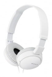 Sony Audífonos Plegable ZX110, Alámbrico, 1.2 Metros, Blanco 