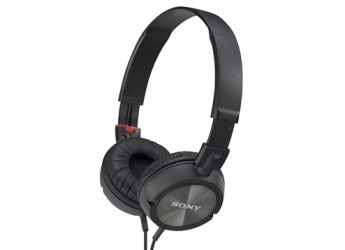 Sony MDR-ZX300/B Audífonos, Alámbrico, 1.2 Metros, Negro 