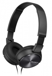Sony Audífonos con Micrófono ZX310, Alámbrico, 1.2 Metros, Negro 