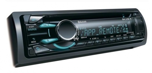 Sony Autoestéreo MEX-BT4150U, Bluetooth, CD/MP3, AM/FM, Negro 