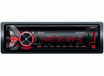 Sony Autoestéreo MEX-N5050BT, Bluetooth, MP3/AM/FM, Negro 