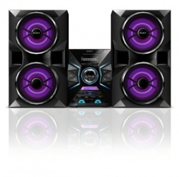 Sony MHC-GPX77 Mini Componente, 1800W RMS, 19.800W PMPO, USB 2.0, Negro 