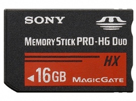 Memoria Flash Sony Memory Stick Pro-HG Duo, 16GB 