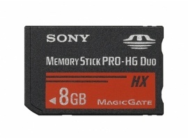 Memoria Flash Sony Memory Stick PRO-HG Duo HX, 8GB 