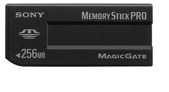 Memoria Flash Sony Memory Stick Pro, 256MB. MSX-256S 