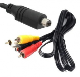 Steren Cable CCTV para Señal y Alimentación, RCA, A/V, Negro 
