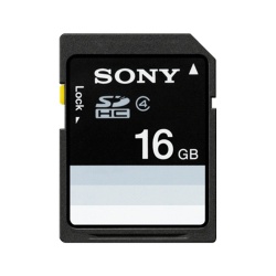 Memoria Flash Sony, 16GB SD Clase 4 