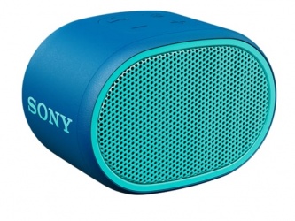 Sony Bocina Portátil SRS-XB01, Bluetooth, Inalámbrico, USB, Azul - Resistente al Agua 