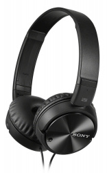 Sony Audífonos MDR-ZX110NC, Alámbrico, 3.5mm, Negro ― Abierto 