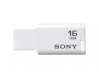 Memoria USB Sony Micro Vault TINY, 16GB, USB 2.0, Blanco 