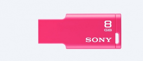 Memoria Flash Sony Microvault TINY, 8GB, USB 2.0, Rosa 