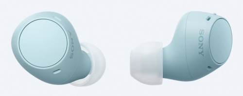 Sony Audífonos Intrauriculares con Micrófono WF-C510, Inalámbrico, Bluetooth, Cancelación de Ruido, USB-C, Azul 