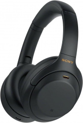 Sony Audífonos con Micrófono WH-1000XM4, Bluetooth, Inalámbrico, USB-C, Negro 