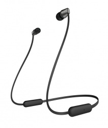 Sony Audífonos Intrauriculares con Micrófono WI-C310, Inalámbrico, Bluetooth, Negro 