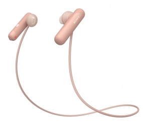 Sony Audífonos Intrauriculares Deportivos con Micrófono SP500, Inalámbrico, Bluetooth, Rosa 