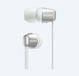 Sony Audífonos Intrauriculares con Micrófono WI-C310, Inalámbrico, Bluetooth, Blanco 
