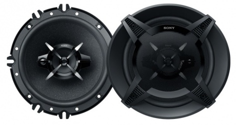 Sony Bocinas para Auto Mega Bass XS-FB1630, 270W, 3 Vías, 91dB, 5.1'', Negro 