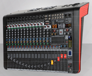 Soundtrack Mezcladora MIX-7000-16, 16 Canales, USB, Negro 